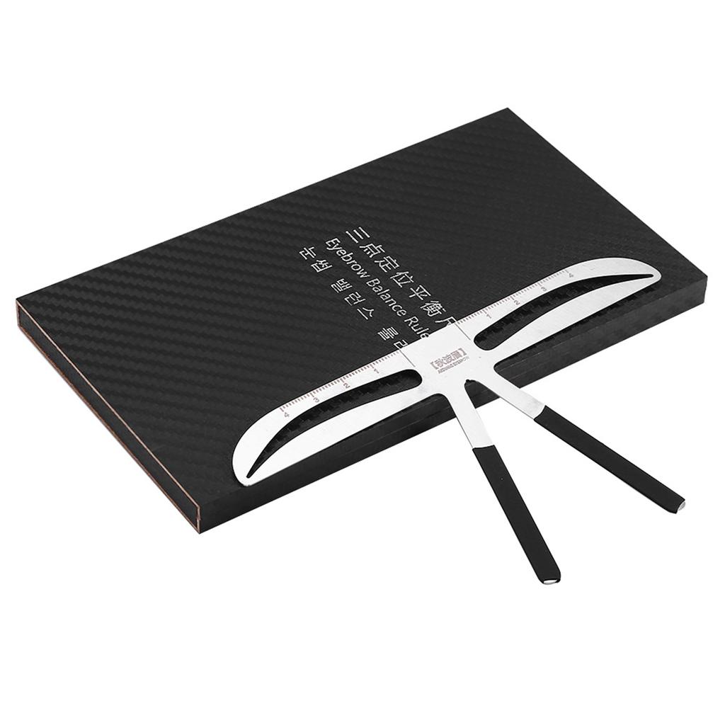 4 типа линейки для бровей, измеритель бровей, балансировочная линейка для наращивания, трафарет для формы бровей, линейка для наращивания бровей