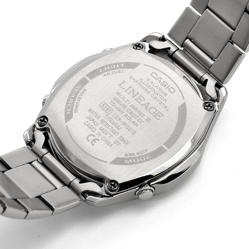 CASIO LINEAGE Tough Solar Radio-Controlled Titanium Men's Watch LCW-M100TSE-1AJF