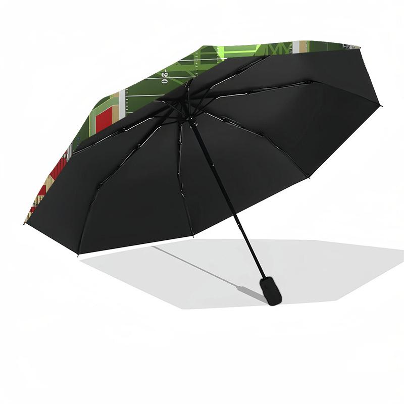 49ers, Stadium Automatic Opening and Closing, 8 rib Structure Portable Umbrella, Suitable for Men and Women in All Seasons  Perfect Gift for