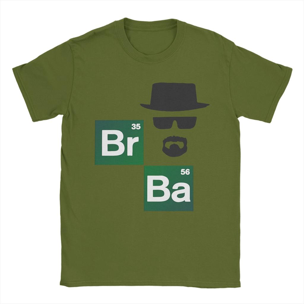 Крутые футболки Breaking Bad для мужчин с круглым вырезом, 100% хлопок, футболки с коротким рукавом, одежда - новинка