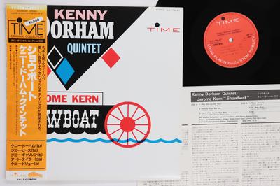 Виниловая пластинка KENNY DORHAM Jerome Kern Showboat ULS1755BT TIME 1975 Япония Obi Jazz Б/у
