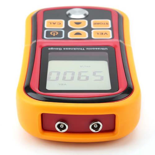 FTVOGUE Ultrasonic Plate Thickness Gauge, Automatic Thickness Gauge, Digital Ultrasonic Thickness Gauge 1.2-220mm Steel Width Test Monitor