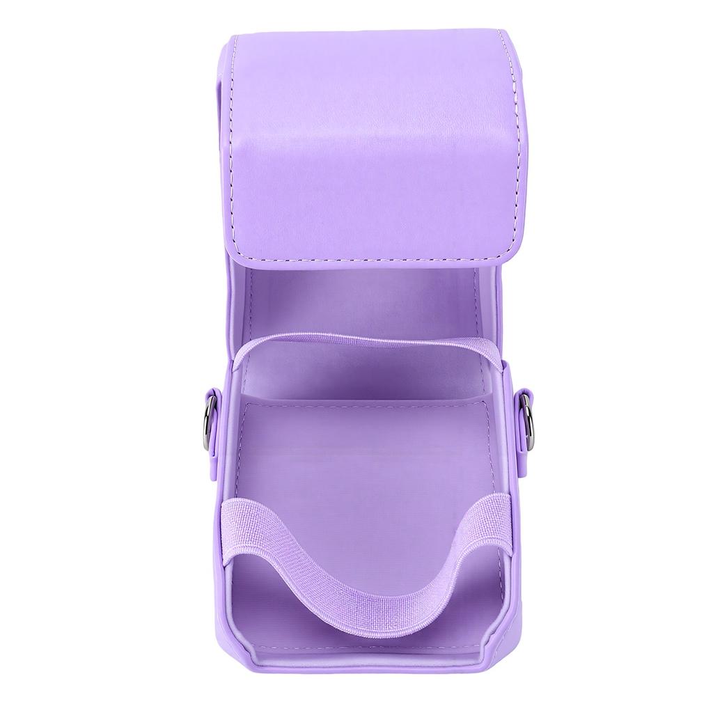 Чехол для камеры, подходящий для Polaroid Go, винтажная сумка для хранения камеры из ПУ-кожи, магнитная застежка, регулируемый ремешок для путешествий
