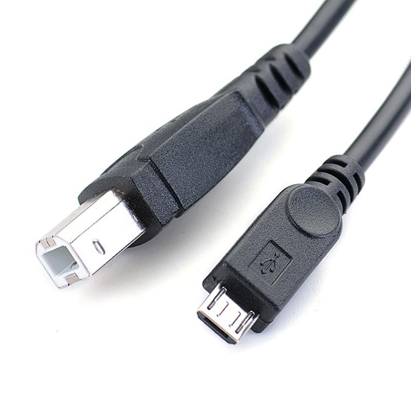 НОВЫЙ кабель Micro USB (папа) на USB Type B (папа), 3,2 фута, для передачи данных OTG, для мобильного телефона, планшета, принтера
