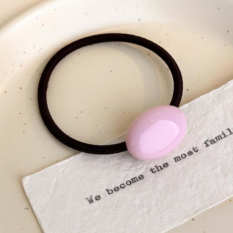 Резинки для волос для женщин и девочек, однотонная эластичная повязка на голову, держатель для хвоста, женские аксессуары для волос, резинки для волос