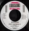 7inch Record SUGAR MINOTT - Don't Distress It NONE Redman Internat 1989 Jamaica Reggae, Ska & Dub Used