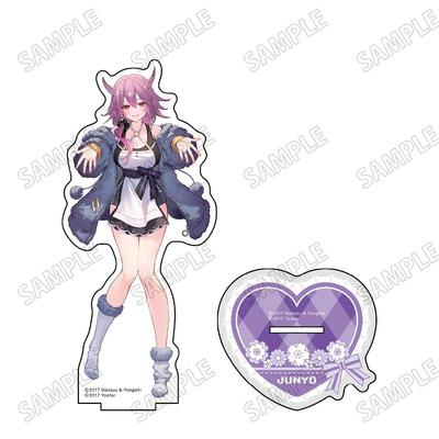 Medicos Entertainment Azur Lane Оригинальная большая акриловая подставка Junyo H170 x Ш95мм Акрил [Версия в фартуке] 3 Прибл.