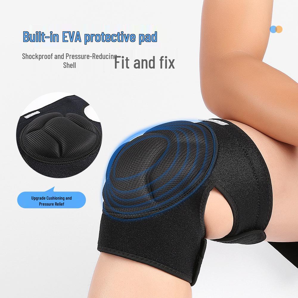 Дышащие наколенники на липучке против ударов: Амортизирующее, Удобное Спортивное Снаряжение