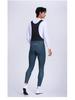 INBIKE Unisex Fleece Cycling Bib Pants - Warm High Waist for Long Distance (Autumn/Winter)