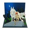 Sankei Миниатюра «Принцесса Мононоке» от Studio Ghibli: Ночь решения Бумажное моделирование MP07-140