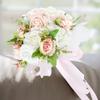 Bridal Wedding Throw Bouquet,Bridal Holding Bunch Bouquet,Artificial Flower for Valentine's