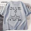 This Is Bob Funny T Shirt Men Women Black Humor T-Shirt Casual Cotton Short Sleeve Graphic Tees Loose Soft Summer Tops Clothes