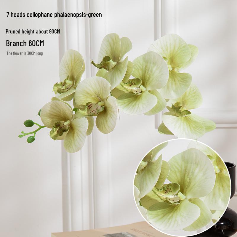 Роскошный реалистичный искусственный цветок фаленопсиса для свадеб и домашнего декора