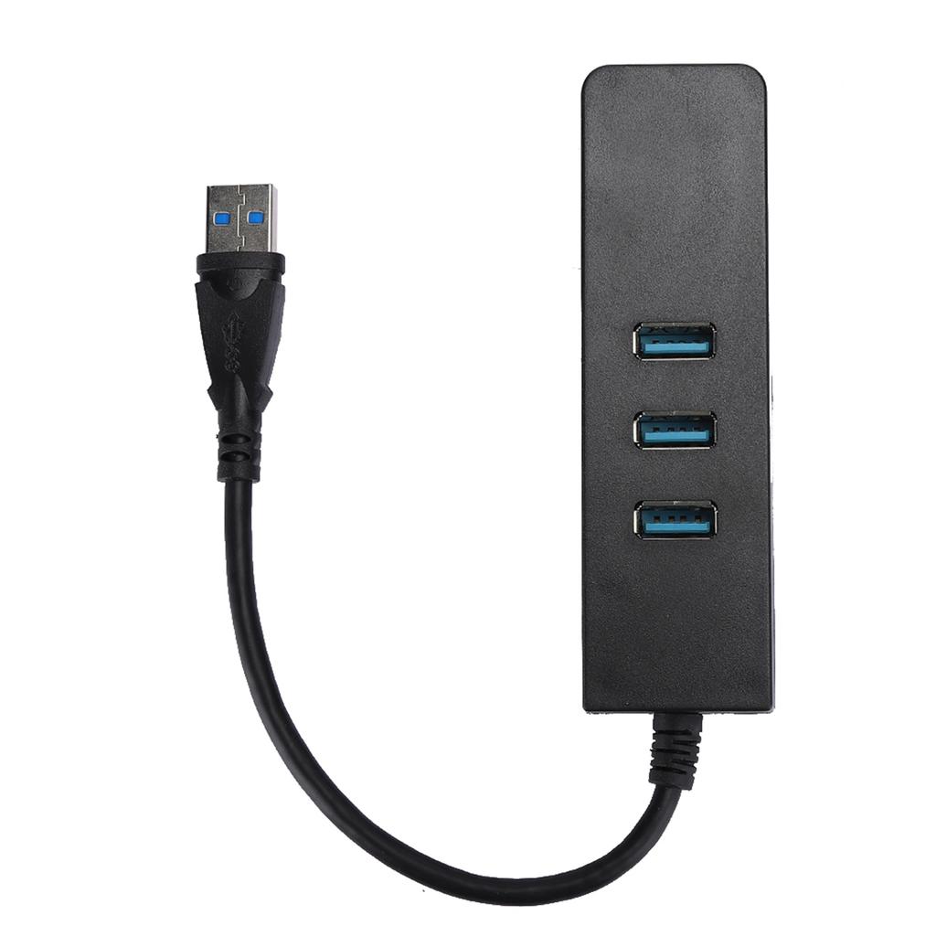Адаптер-конвертер DM HE27 RTL8153 USB 3.0 Ethernet с 3-портовым концентратором 3.0 в RJ45 без диска