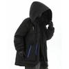 Mulit Pocket Winter Jackets Techwear Coats Men Fashion Streetwear Oversized Parkas Warm Hooded Jacket