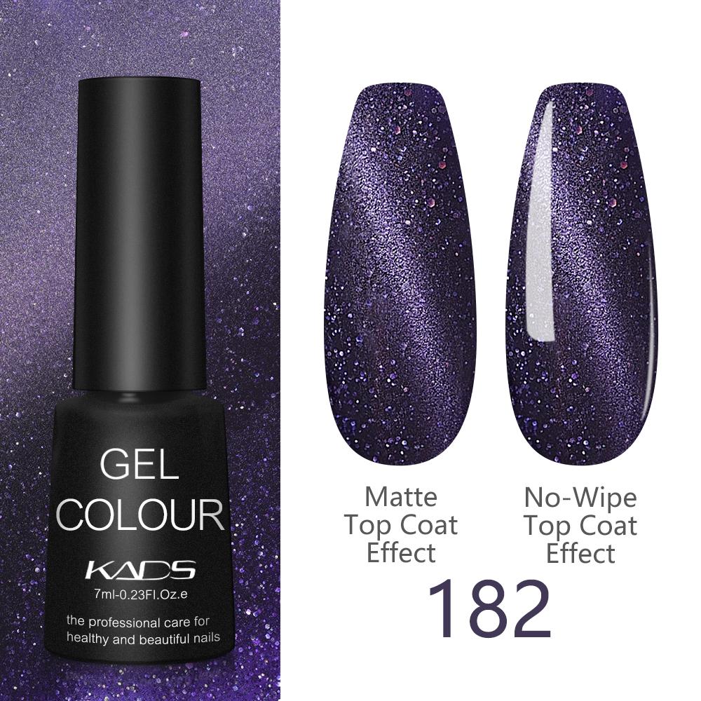 kads Гель-лак для ногтей «кошачий глаз», гель-лак для ногтей, УФ-лак, отмачиваемый лак, полуперманентный 3D-хамелеон, звездное небо, метеорит