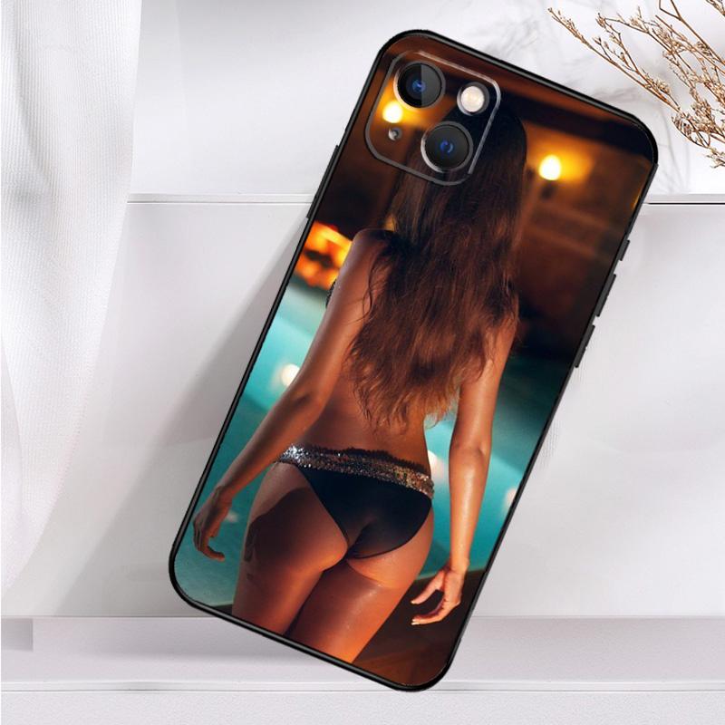 Экзотический сексуальный зад бикини девушка чехол для телефона iPhone 16 15 14 13 12 11 Pro Max Mini X XR XS Max 7 8 Plus задняя крышка