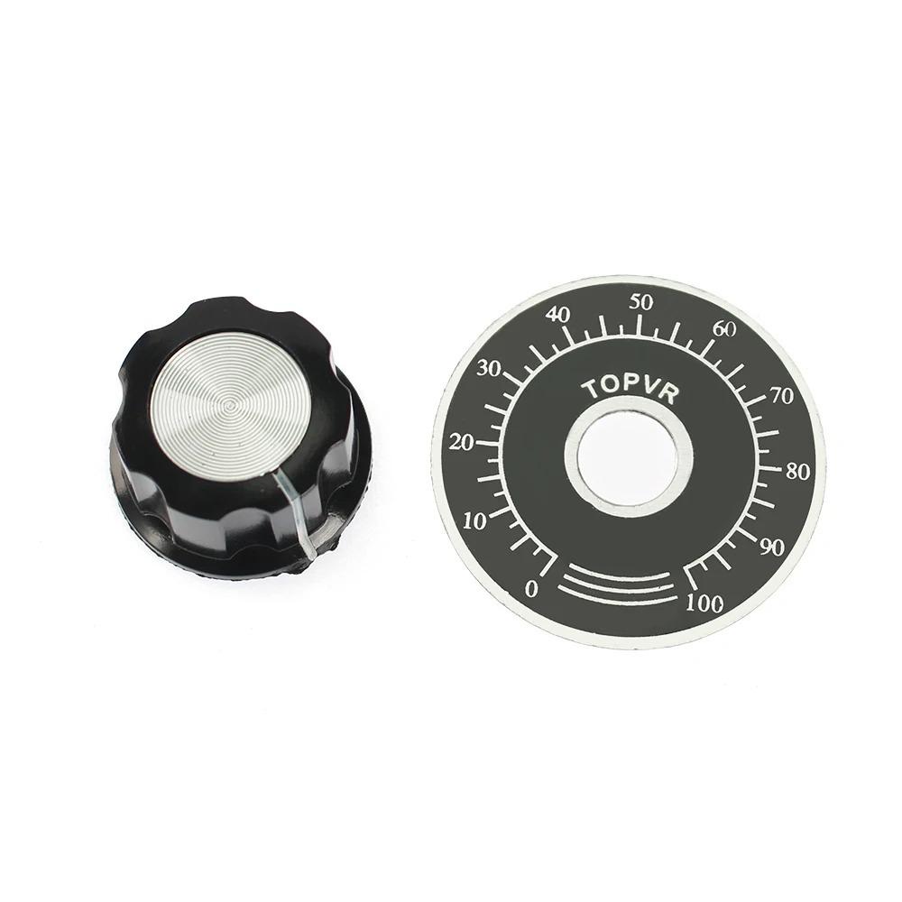 1 Set 3590S Precision Multiturn 5K 10K 100K ohm Precision Multiturn Potentiometer 10 Ring Adjustable Resistor Kit