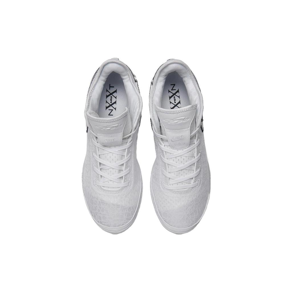 Nike Увеличить LeBron NXXT Gen White Мужские кроссовки Металлик-Серебристый Черный DR8784-101