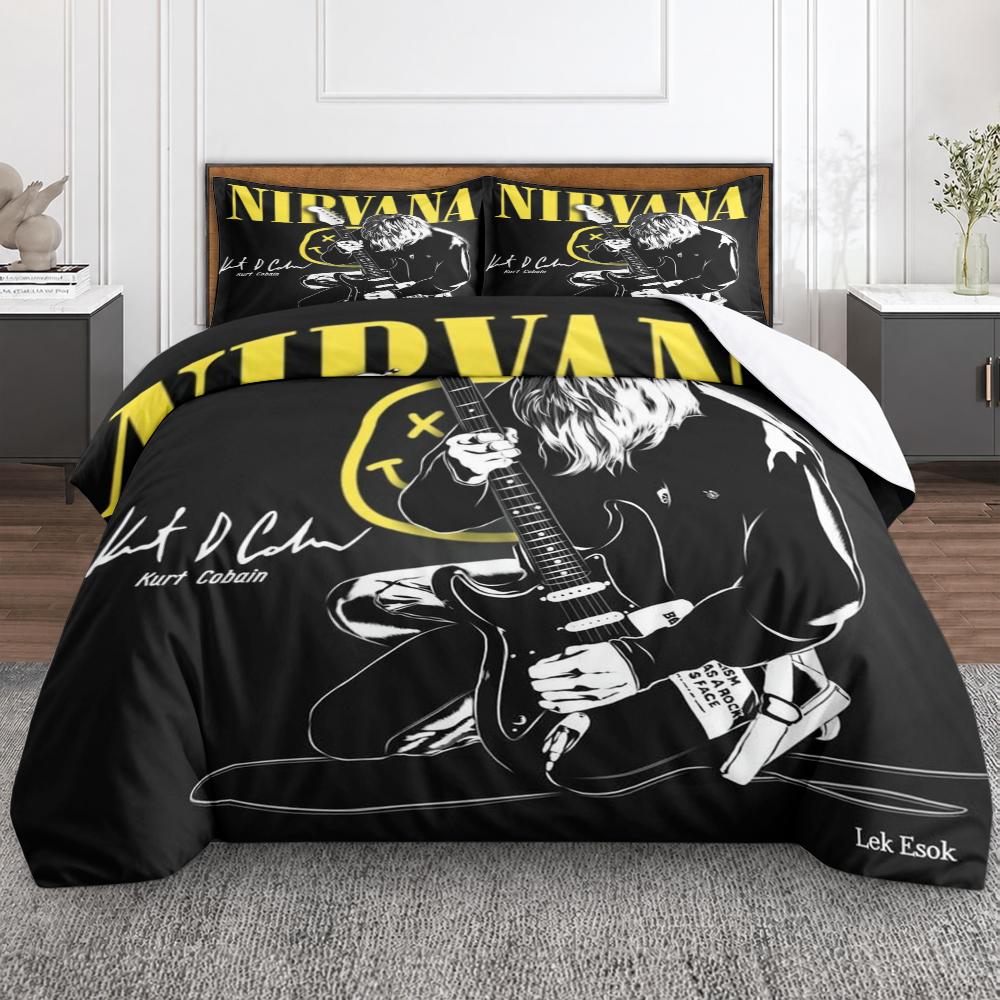 "Foo Fighters São Paulo Tour 2015 Design Bedding set (1 duvet cover, 2 pillowcases, duvet not included)"