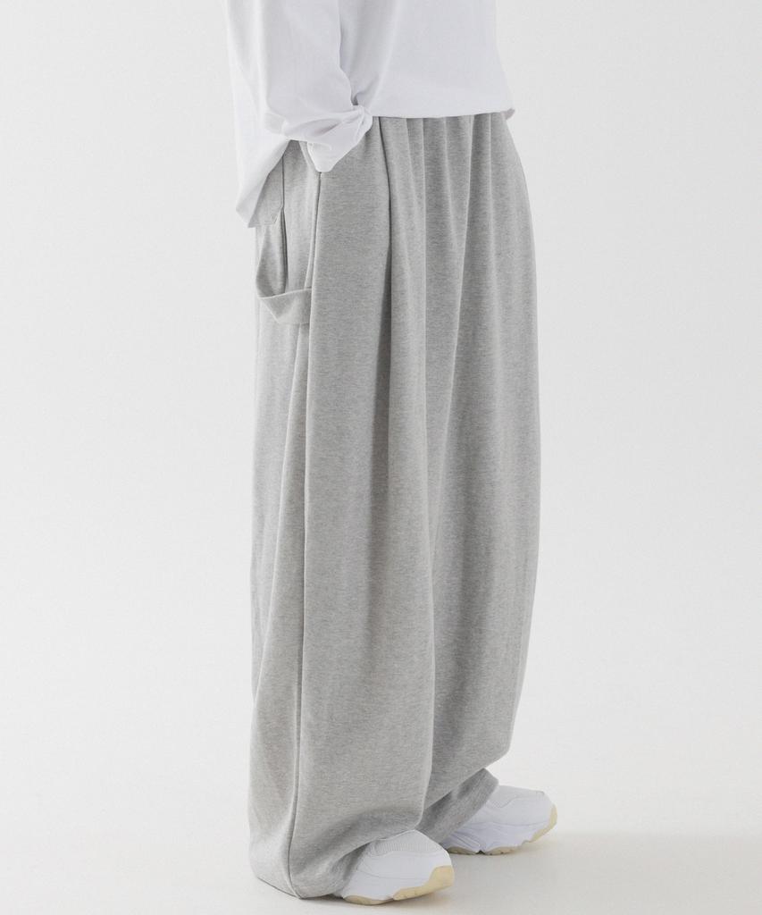 PIANER Carpenter Wide Sweatpants (Melange)