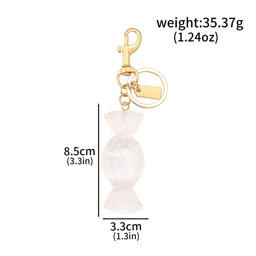Colored Candies Keychain Alloy Bag Car Key Chains Ins Candy Pendant Keyring  Outdoor Gadgets