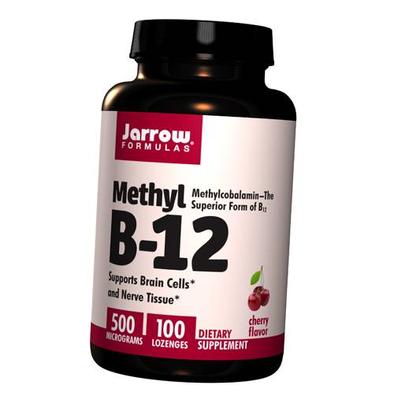 Метил В12, Methyl B-12 500, 100леденцов Вишня (36345010)