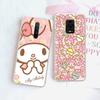 Прозрачный чехол JZ4 My Melody для Samsung A04 A14 A23 M33 M53 Realme 10 9 C35 C55 VIVO Y02 X80 Infinix Hot 30 Note 11 Tecno Spark 8P Pro