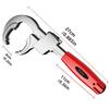 Grishay Flexiwrench Grishay Wrench Universal Adjustable Double-Ended Wrench Plumbing Wrench for Kohler Faucet, Under Sink Wrench Faucet Tool
