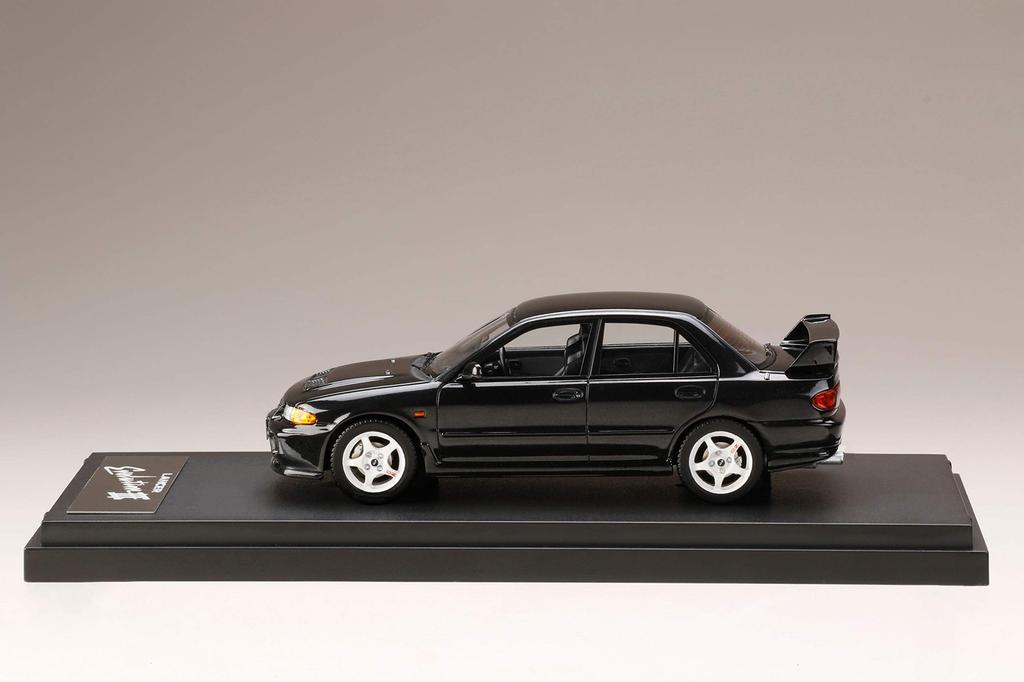 Hobby Japan MARK43 Mitsubishi Lancer GSR Evolution III Пиренейский черный Готовое изделие PM43127BK 1/43 (CE9A)