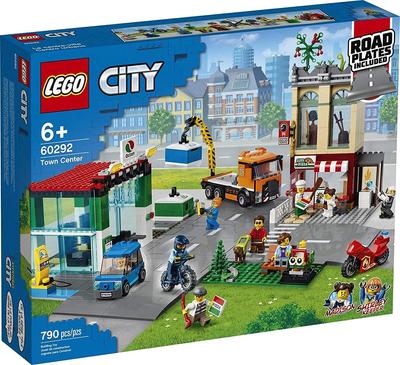LEGO City Town Center 60292 Building Крутая строительная игрушка для нового набора 2021 года; Дети, (790 шт.)