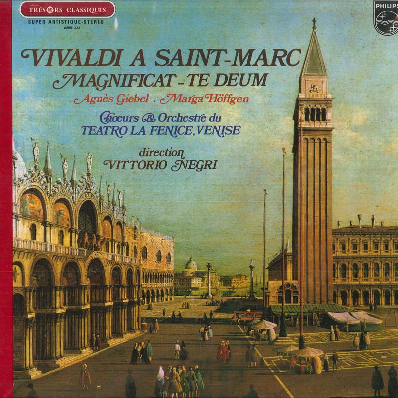 Виниловая пластинка АНТОНИО ВИВАЛЬДИ, ОРКЕСТР ТЕАТРА - Magnificat / Te Deum 6500266 PHILIPS Франция Классика Б/У