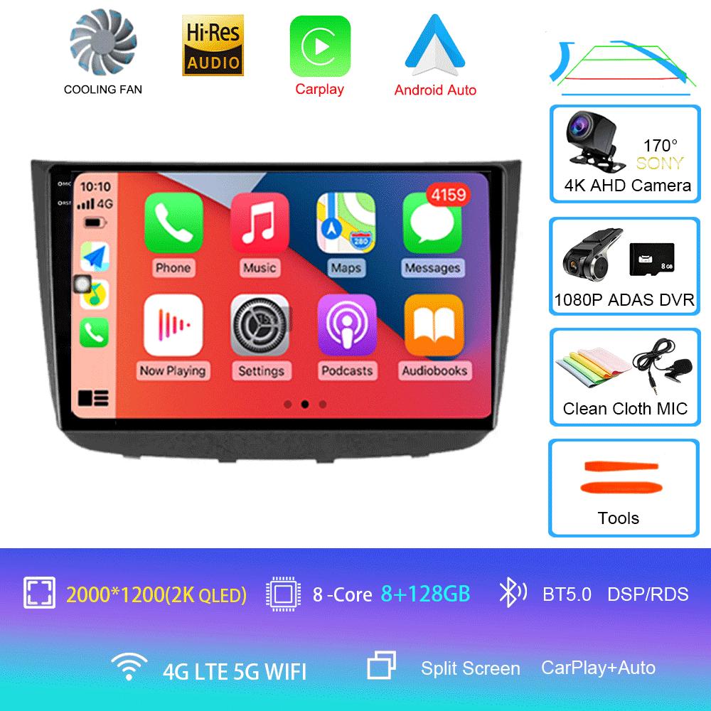 Android 14 Auto Carplay Car Radio Multimedia Player For Mercedes-Benz Vito 2 W639 Viano 2 2003 - 2015 Navigation GPS 4G+WIFI BT