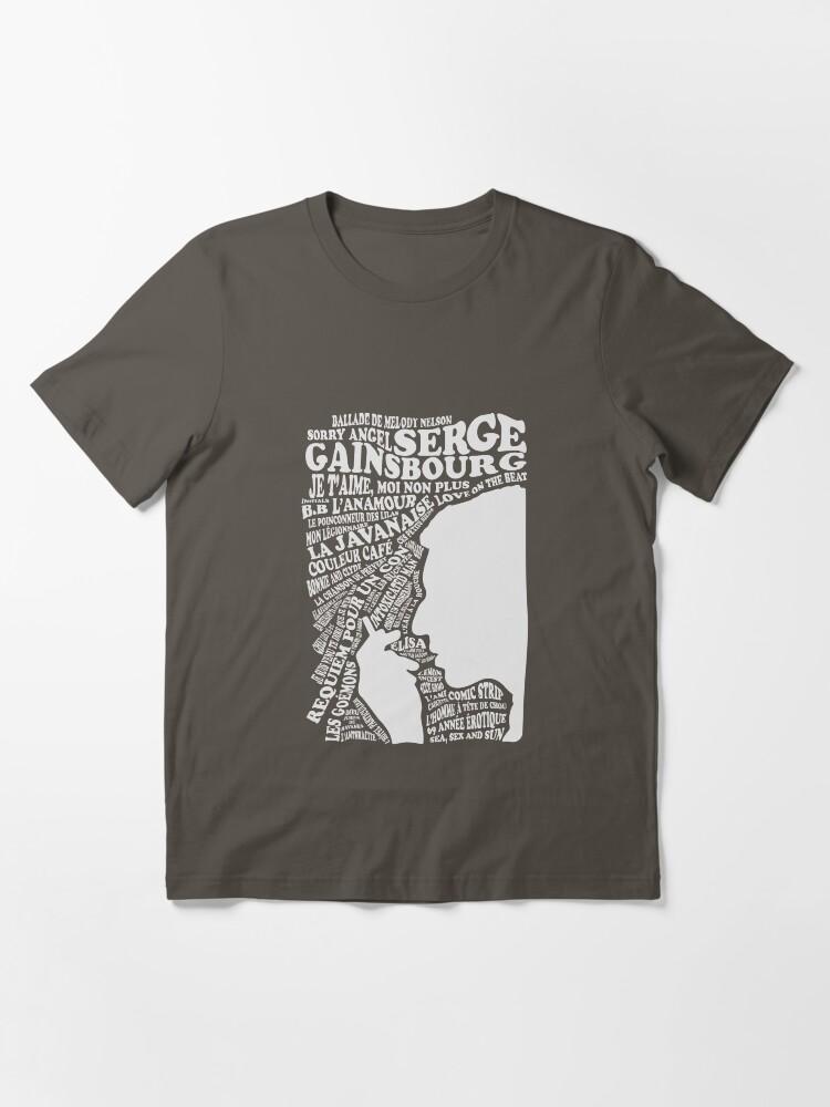 Serge Gainsbourg Serge Gainsbourg - Discography Essential T-Shirt