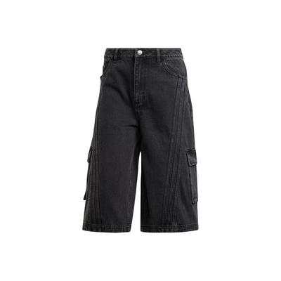 Оригинальные шорты-капри Adilenium Denim женские шорты черные JM9283