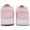 Jordan Женские низкие баскетбольные кроссовки Air Jordan 1, розово-фиолетовые, модель 553560-614(Team82-)