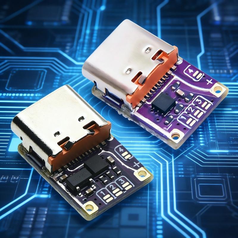 Эффективный модуль быстрой зарядки Type C PD3.0 PD3.1, активирующий напряжения Type-C, с регулируемым выходным напряжением от 5 В