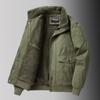 Padded-on Men's Winter Pure Cotton Piled Thickened Jacket Men's Outdoor Casual Jacket Padded Jacket