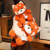 Plush Toy Cute Little Raccoon Doll Orange Red Panda Doll Scratching Machine Doll Gift