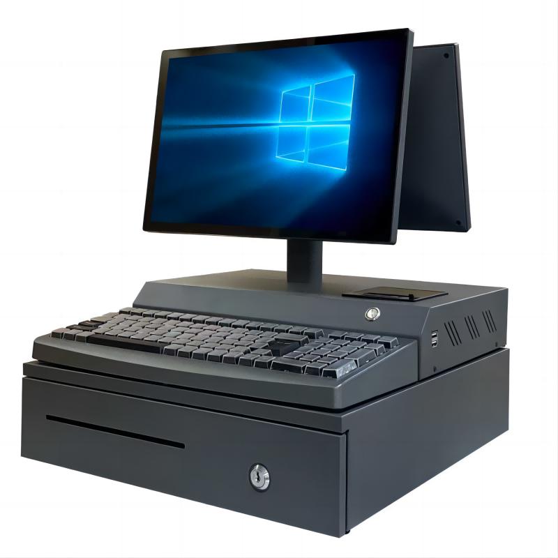 Xinbang Двухэкранная POS-система Windows с китайской вилкой (адаптер в комплекте)