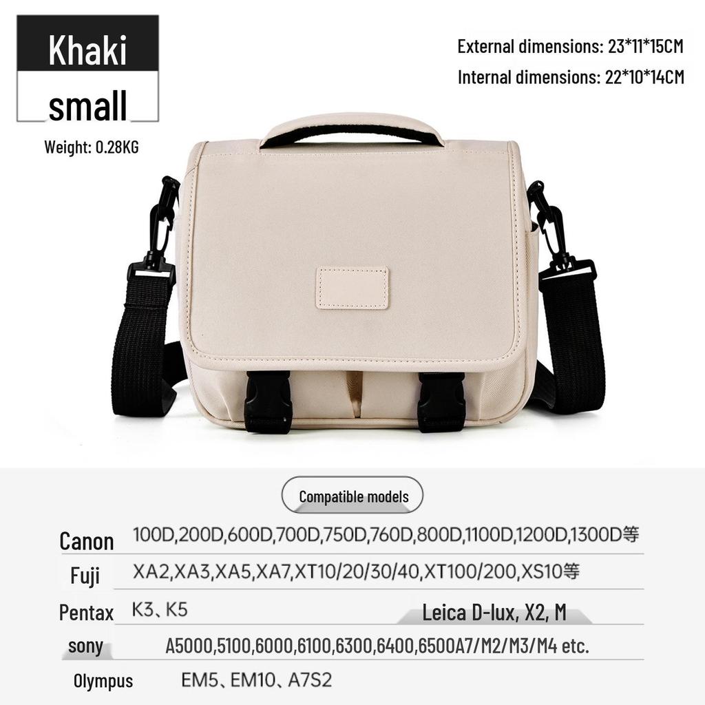 Водонепроницаемая портативная сумка для камеры для Canon, Sony, Fuji, Nikon зеркальных/беззеркальных камер - Одноплечевая сумка для фотосъемки