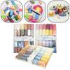 Набор пряжи для вышивания гобеленов и ковров, assorted, S, замок, предварительно нарезанный