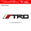 Toyota Reiz Camry Логотип TRD Автомобильная Металлическая Наклейка-Декаль с Индивидуальностью