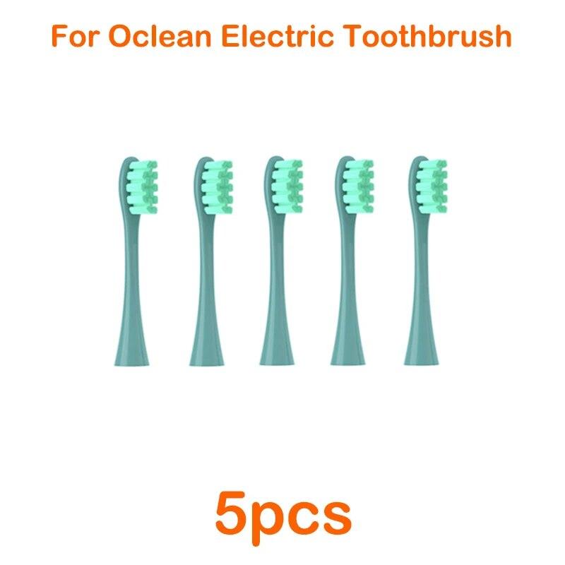 5 шт. сменные насадки для электрических зубных щеток Oclean для Oclean X Pro/X/Z1/F1/One/Air 2 насадки для электрических зубных щеток Sonic
