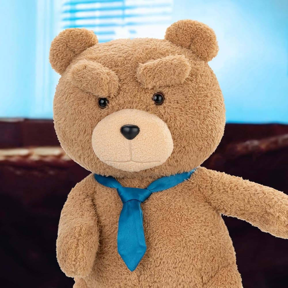Pop Mart Плюшевая игрушка Ted 2 с подвижными частями, мягкая набивная игрушка, 30 см