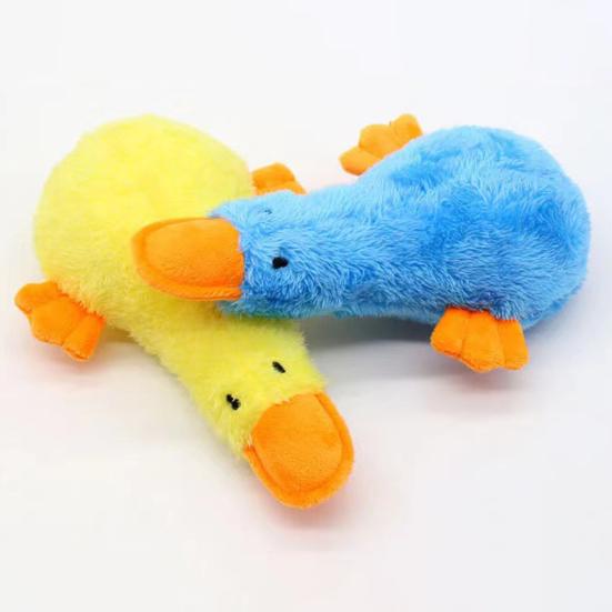 Dog Chew Toy Bite Soft Cartoon Resistant Comfortable Pet Dog Duck Shape Bite Toy