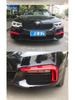 Manshi Front Fog Light Cover for BMW 5 Series 525Li/530Li - Decorative, Bright Trim Strip