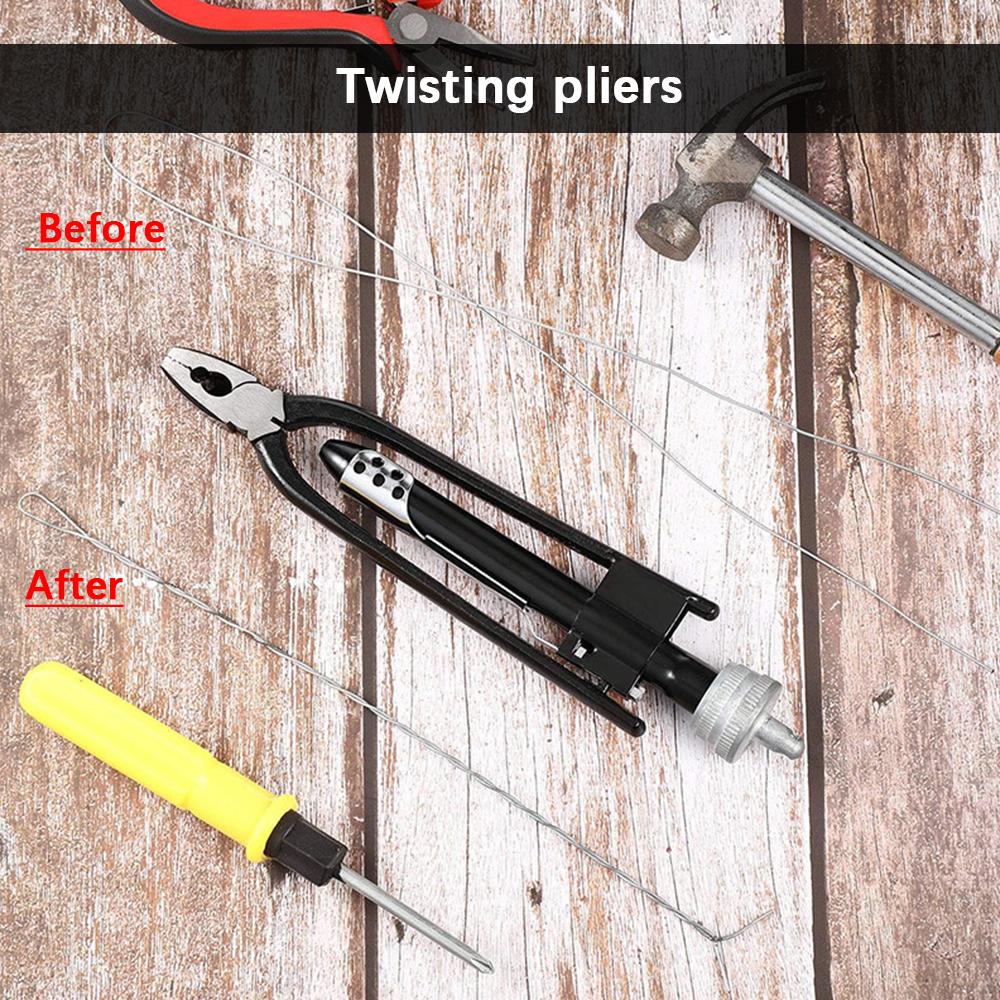 Tigthen Twisting Tools 6inch 9inch Unidirectional Aircraft Safety Wire Twisting Plier Hand Repair Kit Wire Winding Pliers