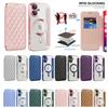Для серии iPhone 11 12 13 14 15 16. Кожаный чехол Yadun Small Fragrance - Слоты для карт с RFID-блокировкой и поддержка беспроводной зарядки