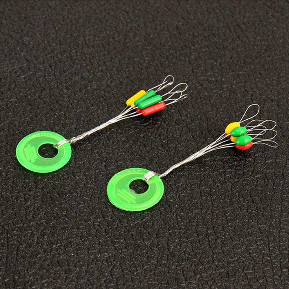 Accessories Line Resistance Fishing Bobber Oval Floating Stopper Fishing Float Rubber Space Beans